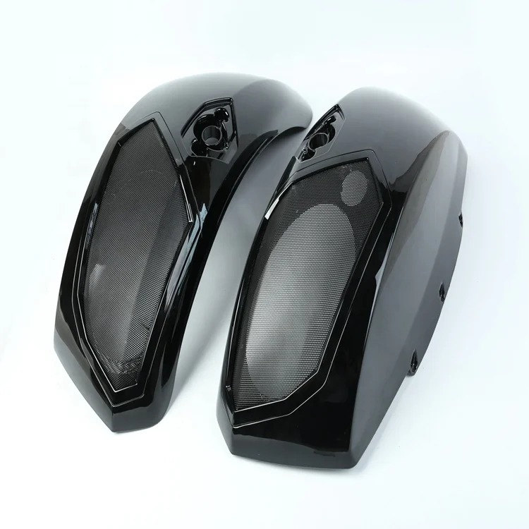 Direct Deal China Motorcycle Accessories for  Cross Country  Saddlebag Speaker Lid With Inserts